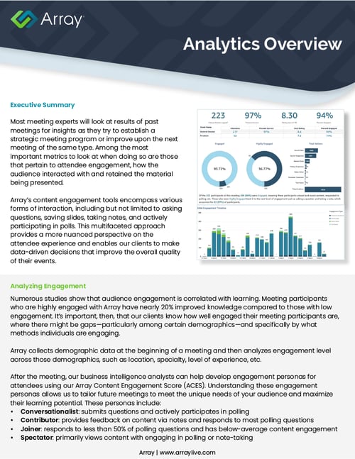 Array Analytics Overview1024_1