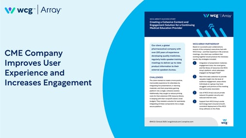CME case study asset